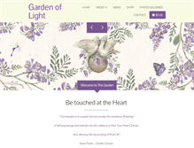 Tablet Screenshot of gardenoflight.com.au